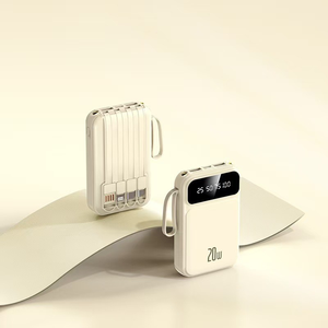 <span class=keywords><strong>Batterie</strong></span> <span class=keywords><strong>externe</strong></span> 20000mAh avec câble intégré Chargeur portable haute capacité Sécurité en vol Charge rapide <span class=keywords><strong>Batterie</strong></span> <span class=keywords><strong>externe</strong></span> - Product Image 6