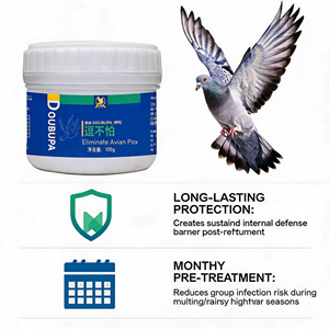 Élimination Efficace de la Variole Aviaire du <span class=keywords><strong>Pigeon</strong></span> : Guérison et Prévention Naturelle et Sûre des Lésions Cutanées, Prévention des Épidémies, Contrôle des Maladies, Grains 100g - Product Image 4