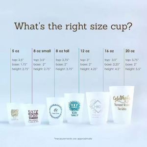 Favors de mariage en verre givré avec photo, verres givrés personnalisés pour les fêtes de mariage - Product Image 5