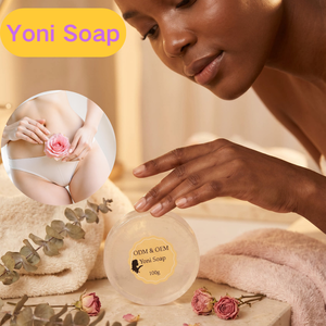 Savon aux herbes 100 % naturelles pour <span class=keywords><strong>femme</strong></span>, personnalisé, en promotion – Élimine les odeurs, favorise l'équilibre de la flore, soin <span class=keywords><strong>intime</strong></span>. - Product Image 1