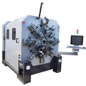 2023 Hot Sale Multi-Axis CNC Metal Wire Ring Spring Forming Bending Coiling Machine With Fully Automatic Camless Design