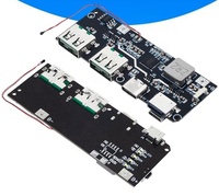 Module d'alimentation mobile à charge rapide 22,5 W QC4.0 PD3.0 5 ports double USB, carte de circuit imprimé de protection de batterie externe mobile, carte mère DIY