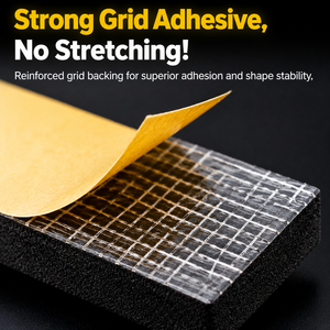 <span class=keywords><strong>Bande</strong></span> d'étanchéité en caoutchouc EPDM à prix d'usine avec support en maille de fibre, auto-adhésive, en rouleau, pour isolation contre les intempéries - Product Image 2