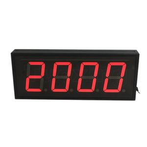 <span class=keywords><strong>4</strong></span>-cijferige 5 Inch Indoor <span class=keywords><strong>Led</strong></span> Countdown Klokdagen Tellen Muurklok Op - Product Image 1