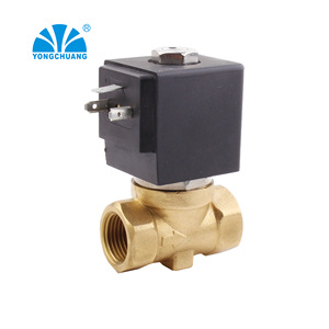 YCSM41 Brass Solenoid Valve 1/2 In Direct Acting Normally Closed Water Valve AC 220 V - Product Image 4