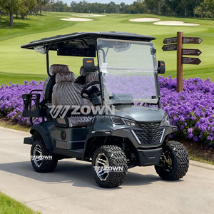 Carrito de Golf Eléctrico de 6 Plazas en Oferta, Pantalla Táctil, Luces LED, Diseño de Lujo, Alimentado por Litio, Homologado para Circular por la Calle - Product Image 6