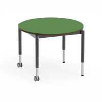 Meubles préscolaires, table d'étude pour enfants, table d'étude pour enfants en âge préscolaire, design de table ronde