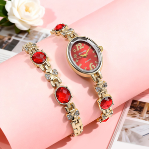 W131 Ultimo Modello di Orologi al Quarzo da Donna, Eleganti e di Lusso, con Quadrante Piccolo e Bracciale, per Uso Quotidiano - Product Image 4