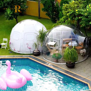 6 personas fiesta eventos tente niño claro restaurante jardín camping burbujas cúpulas al aire libre transparente iglú cúpula carpas al aire libre - Product Image 1