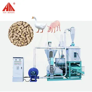 Best Price Pelet Machine Cattle Making Mill Plant 1 Ton Per Hour Poultry Feed