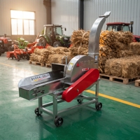 Système d'alimentation automatique, coupe-ensilage de paille de maïs pour l'alimentation du bétail