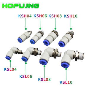 Pièces pneumatiques rotatives à grande vitesse KSL/KSH 04-M5 06-01S 08-02S 10-03S 12-04S pour mouvement rotatif rapide - Product Image 3