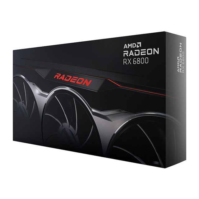 AMD Radeon RX 6800 16G Founder's Edition Gaming Used Graphics Card with 16GB 256-bit GDDR6 Memory Support Ryzen 9 5900X 5950X
