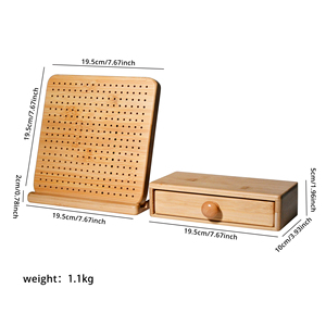 Tablero de bloqueo de ganchillo de madera de 18mm de estilo Simple al por mayor, cuadrados de abuelita de ganchillo de tejer DIY con clavijas, <span class=keywords><strong>agujas</strong></span> de tejer de acero - Product Image 3