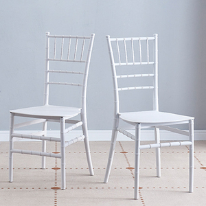 Fabrika Fiyatlı Otel Akrilik Tiffany Chivari Sandalyeleri Plastik Parti Düğün Sandalyesi Etkinlikler Düğün Partisi İçin - Product Image 5