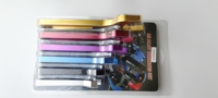 Jeu de clés à douille universelle à Double extrémité, pour installation de raccords, adaptateur 3AN, 4AN, 6AN, 8AN, 10AN, 12AN, 16AN, 18AN, 20AN, 9 pièces