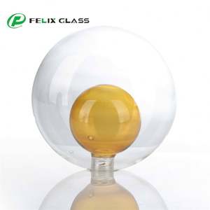 Abat-jour en verre borosilicate 3.3 à double paroi, couleurs variées, résistant à la chaleur, fabrication OEM pour la décoration intérieure et l'éclairage domestique - Product Image 2