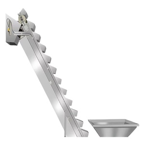 Máquina Selladora de Botellas, Elevador de Cangilones Inclinado, Máquinas de Llenado Neumáticas, Transportador de Alimentos, Cereales, Bocadillos, Nueces, Migas, Plástico, Automático - Product Image 2