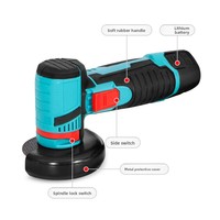 Meuleuse d'angle compacte sans balais 12V au lithium-ion pour la découpe et le meulage du métal, du bois, du plastique et de la pierre, multifonctionnelle et mini