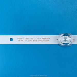 เหมาะสำหรับแถบไฟ LED ขนาด 58 นิ้ว FOYE-516-580-1B5C-12 * 1.0 สำหรับทีวี LCD แบ็คไลท์ พร้อมไ<span class=keywords><strong>ฟ</strong></span> 5 ดวง และแถบ<span class=keywords><strong>อลู</strong></span><span class=keywords><strong>มิ</strong></span><span class=keywords><strong>เนียม</strong></span> 10 แถบ - Product Image 4