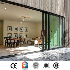 <span class=keywords><strong>Porte</strong></span> <span class=keywords><strong>coulissante</strong></span> en aluminium commerciale, <span class=keywords><strong>porte</strong></span> <span class=keywords><strong>coulissante</strong></span> à double vitrage pour patio, <span class=keywords><strong>porte</strong></span> <span class=keywords><strong>coulissante</strong></span> en verre pour balcon extérieur de villa - Product Image 1