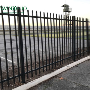 Clôture en métal en acier forgé de 6 pieds x 8 pieds, facile à assembler, antirouille, pour jardin extérieur - Product Image 5