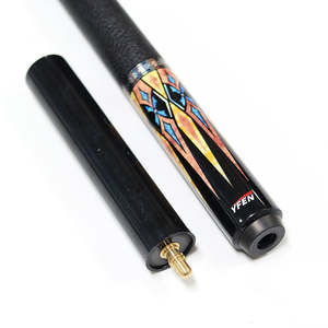 Prim Yfen M3-S hakiki karbon Fiber mil akçaağaç popo uzatma ile 11.5mm 12.5mm 1/2 bilardo havuz Cue - Product Image 5