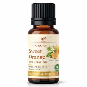 Aceite Esencial Puro de Naranja Dulce Prensado en Frío en Envase Pequeño, 100% Puro, Aroma Fresco - Product Image 1