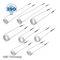 Cabezal de Calentamiento por Inducción de Cobre Redondo Profesional para Estaciones de Soldadura de Metales a Pequeña Escala y Mantenimiento de Hardware