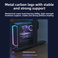 Solid Wood Desktop Computer Desk: Home Adjustable Simple Study Table, Bedroom Office Smart Gaming Desk