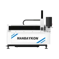शेडोंग Manbaykon 3015 एकल lazer काटने की मशीन सीएनसी फाइबर लेजर 1000w 1500w 2000w 3000w सस्ते मशीनों पैसे बनाने के लिए