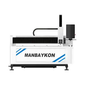 Manbaykon זול 3000W 2000W סיבי לייזר חיתוך מכונת חיתוך מתכת cnc למכירה