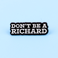 Pin de Esmalte de la Serie de Citas de Dibujos Animados, Broche para Hombres y Mujeres, Pins para Mochilas, Accesorios, Insignias Metálicas, Joyería de Moda