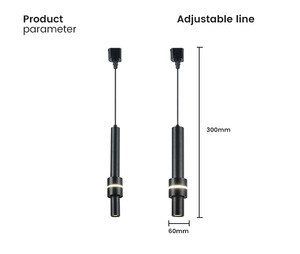 <span class=keywords><strong>Bar</strong></span> de cuisine de style moderne suspendu plafonnier <span class=keywords><strong>lustre</strong></span> de luxe LED lampes suspendues en aluminium lampe suspendue - Product Image 2