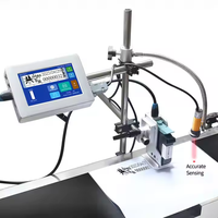 Hoge kwaliteit 5 inch automatische online inkjetprinters met snel drogende inkt voor het printen van vervaldatummen
