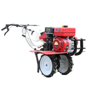 Agricultural diesel air cooling hand rice ploughing machine mini farm cultivator for sale