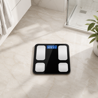 Balance connectée professionnelle de masse grasse numérique avec Bluetooth et application, capacité 180 kg, pour la santé (vente en gros)