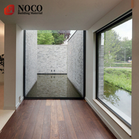 2023 ventanas de toldo de vidrio fijo de aluminio Nfrc con ventana de fijación de vidrio de aluminio para casa