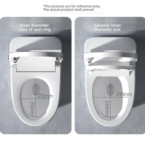 Inodoro Inteligente PLMR <span class=keywords><strong>AB</strong></span>-M6-3 con Luz Nocturna, Ahorro de Energía, Bidé Inteligente para Hogar Inteligente y Desarrollo Inmobiliario - Product Image 3