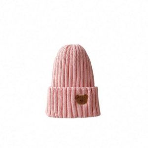 Gorros de Punto para Niños, Otoño Invierno, para Bebés Recién Nacidos, con Dibujos Animados, para Exteriores, de Tela Común, Cálidos, Unisex, 1-6 Años - Product Image 4