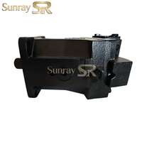 Moteur hydraulique à axe coudé H1B210 210cc, couple élevé, conception compacte pour équipement de carrière et machines minières