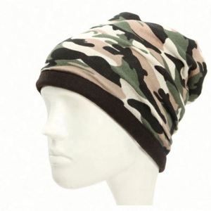 Calentador de cuello térmico de forro polar negro con patrón personalizado, cubre rostro multifuncional de camuflaje, bandana de invierno - Product Image 1