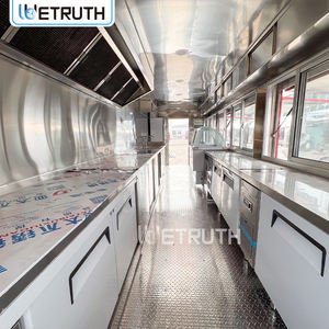 Gerobak Kopi, Trailer Kopi Mobile, Gerobak Listrik Tertutup, Peralatan Restoran Jalanan, Truk Makanan - Product Image 6