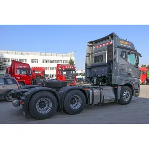 Yeni iyi fiyat kullanılmış kamyon JAC 470HP EST-A 6*4 traktör kamyon kafa satış