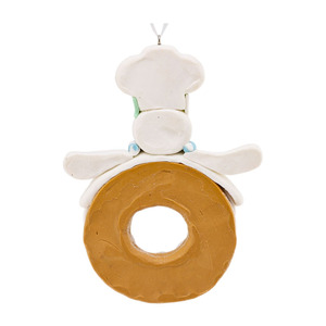 Handmade Polymer Clay <b>Mini</b> PVC <b>Christmas</b> Snowman Doughnut Bread Pendant Creative Design Hanging Decor for <b>Christmas</b> <b>Tree</b> Factory - Product Image 6