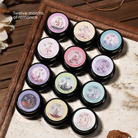 Gel pour Ongles avec Fleurs Séchées Diamant Gel Ongles Paillettes Personnalisé Prix de Gros Pas Cher Gel Vernis à Ongles Corée