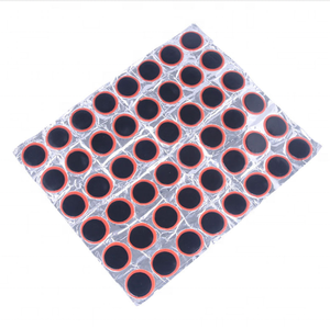 ZOYOSPORTS 25mm diamètre vélo pneu réparation pièce cyclisme froid-Patch 48 pièces vélo pneu Patch en Stock accessoire - Product Image 1