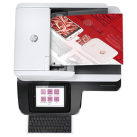 Nouveau pour ScanJet Enterprise Flow N9120fn2, scanner à plat USB 120ppm/240ipm, couleur 48 bits, numérisation automatique, écran tactile, documents A4