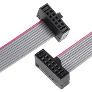 Câble plat à 10 broches SATA Uxcell, connecteur femelle, 20 cm, pas de 1,27 mm, pour câblage interne dans les équipements de bureau, les machines vidéo - Product Image 4