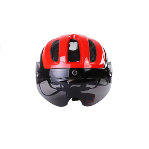 Nuevo <span class=keywords><strong>de</strong></span> alta densidad <span class=keywords><strong>de</strong></span> espuma adulto ciclismo <span class=keywords><strong>casco</strong></span> <span class=keywords><strong>de</strong></span> <span class=keywords><strong>bicicleta</strong></span> <span class=keywords><strong>con</strong></span> lente y conductos <span class=keywords><strong>de</strong></span> ventilación - Product Image 2